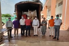 Arrival of supplies in Vidisha, Madhya Pradesh Arrival of supplies in Vidisha, Madhya Pradesh